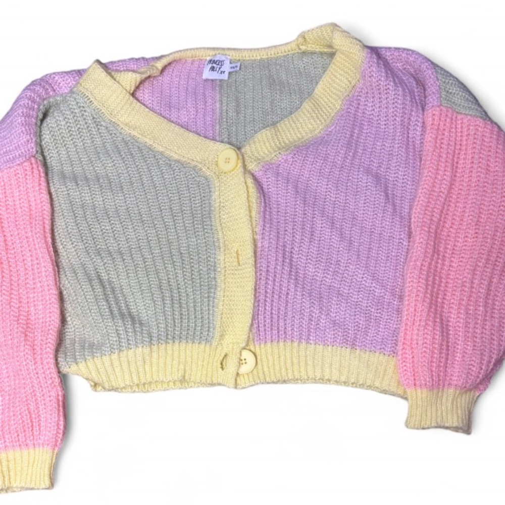 Princess Polly Pastel Colorblock Cardigan - Picture 7 of 9